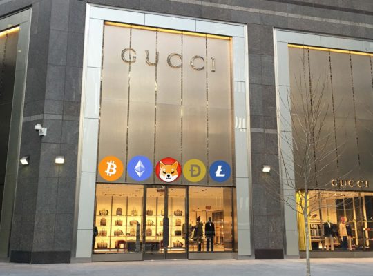 Gucci will accept payments in cryptocurrency