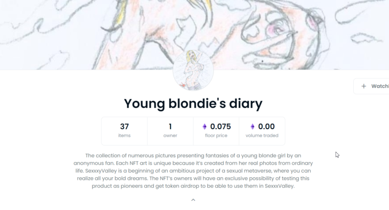 18+ Young blondie’s diary collection